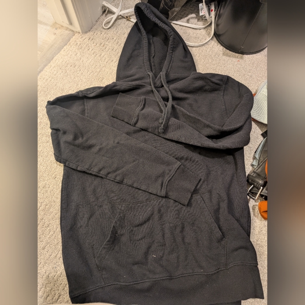 Black hoodie